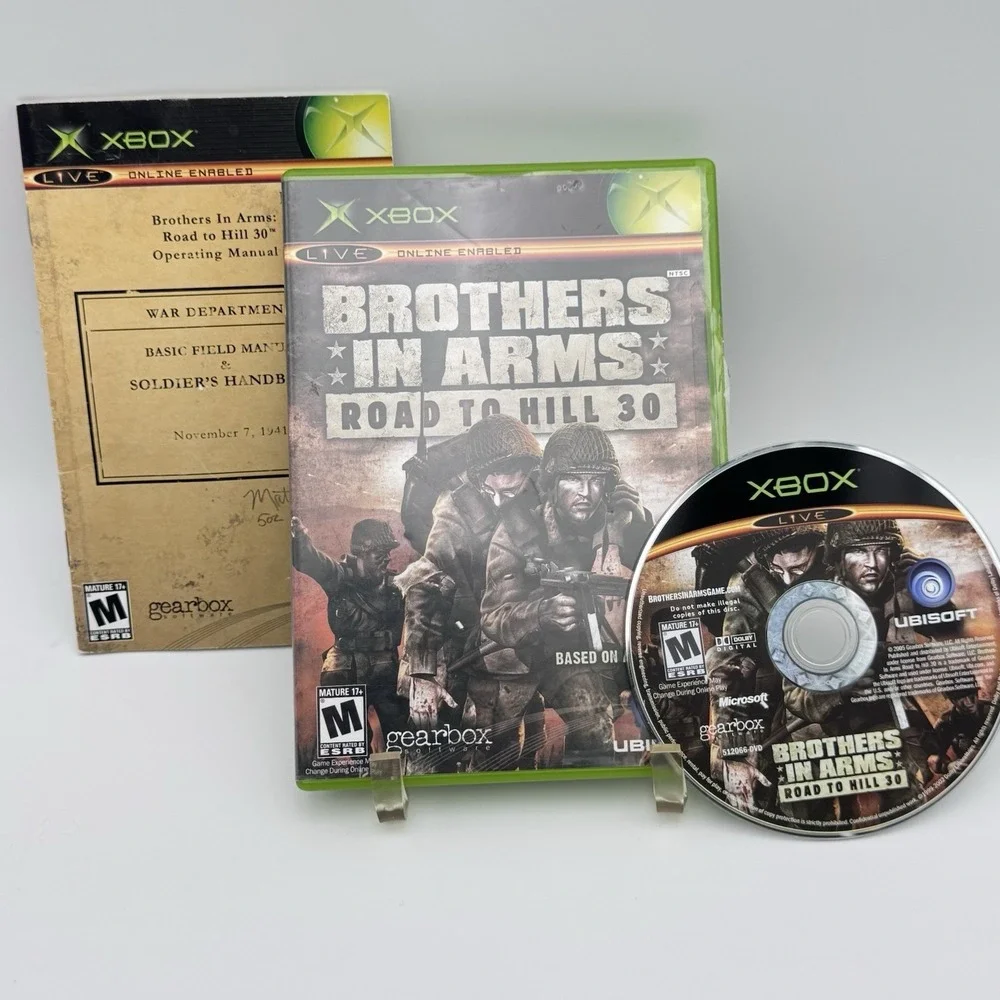 Brothers in Arms: Road to Hill 30‎ - Xbox - Complete With Manuel 2005 Excellent